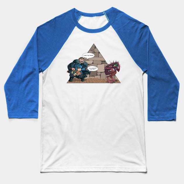 Dwarf Tossing Baseball T-Shirt by masciajames